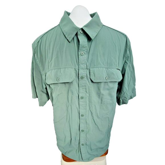 REI Co Op Button Up Short Sleeve Shirt Size‎ M - Picture 1 of 4